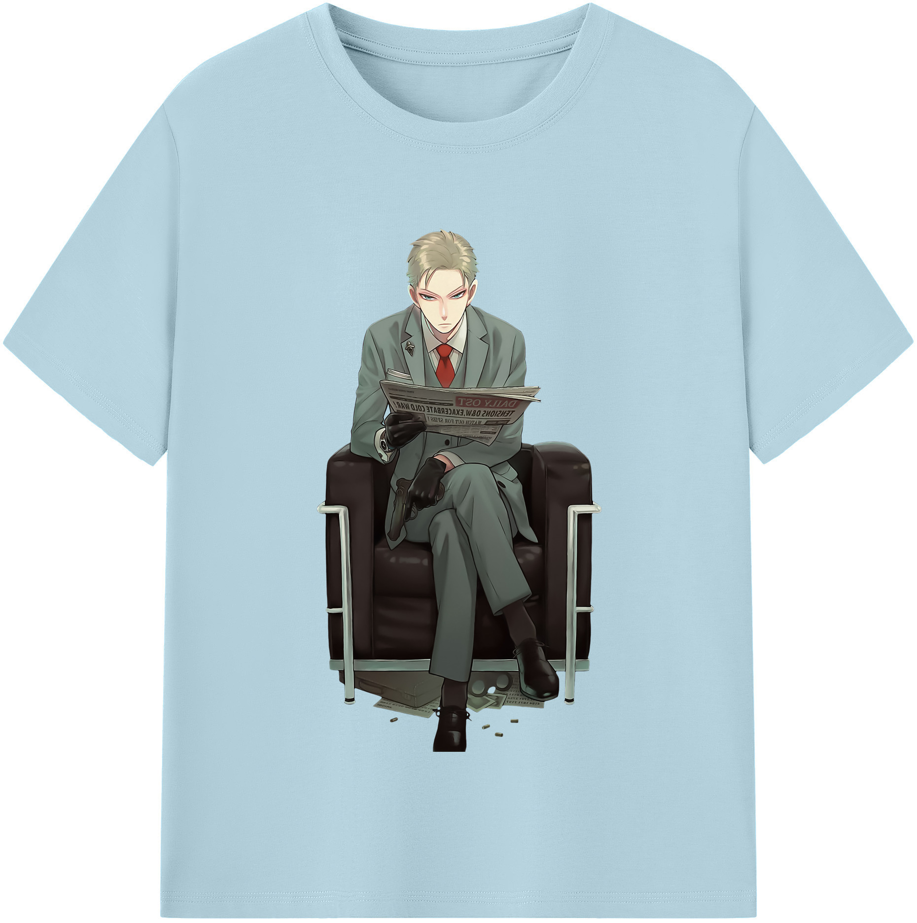 （画像用） SPY×FAMILY间谍家家酒 綿100％半袖Tシャツ（フロントプリント）